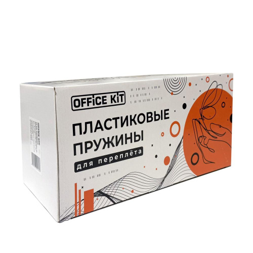 Пластиковые пружины для переплета 16 мм черные фото 4